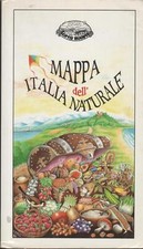 Mappa dell'Italia natural
