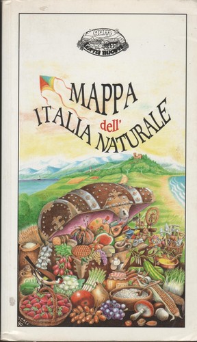 Mappa dell italia natural - mappa, dell'italia