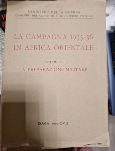 Campagna 1935 in africa - la,