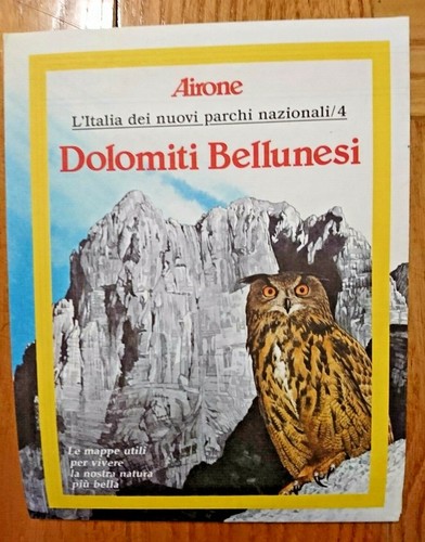 Mappa dolomiti bellunesi - mappa,