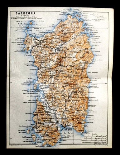 1856 mappa topografica della - topografica,