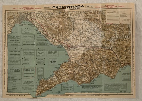 Mappa stradale turistica - mappa,