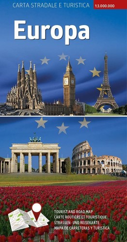 Carta stradale turistica - stradale, e