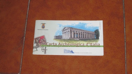 Carta archeologica italia - archeologica, d'italia